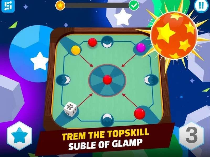 Carrom Turbo Galaxy Gameplay Screenshot
